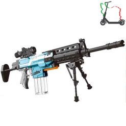 تفنگ اسباب بازی تیر اسفنجی شارژی سایز بزرگ mk14-557