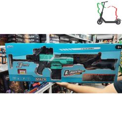 تفنگ اسباب بازی تیر اسفنجی شارژی سایز بزرگ mk14-557