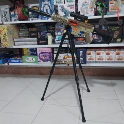 تفنگ اسباب بازی شارژی رگباری پایه دار JF72A
