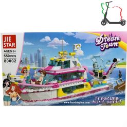 لگو قایق گنج 550 قطعه کد 80002