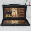 تخته نرد چوبی MDF چرمی کیفی کد 341