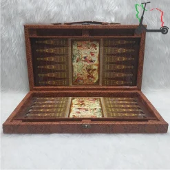 تخته نرد چوبی MDF چرمی کیفی کد 341