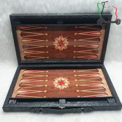 تخته نرد چوبی MDF چرمی کیفی کد 355